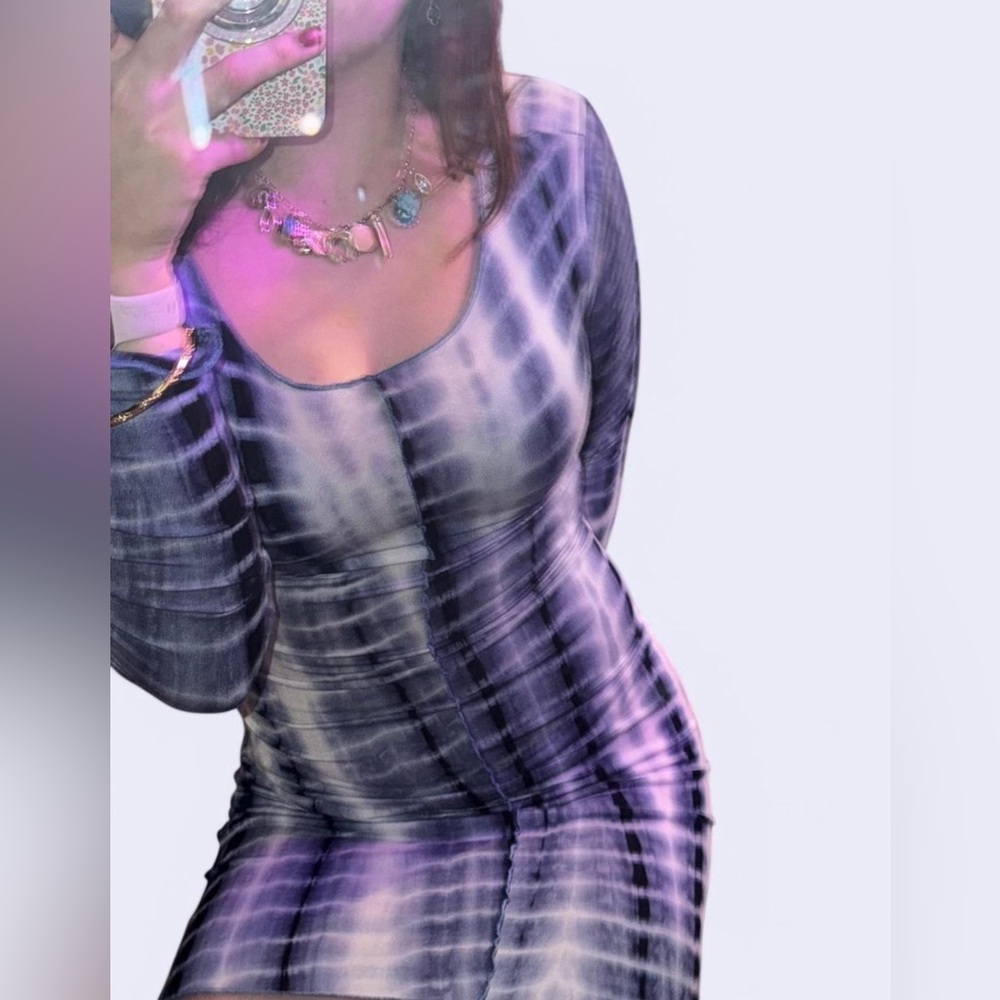 Princess Polly Elegant Tie-Dye Dress